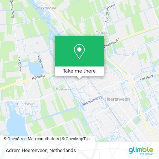 Adrem Heerenveen map