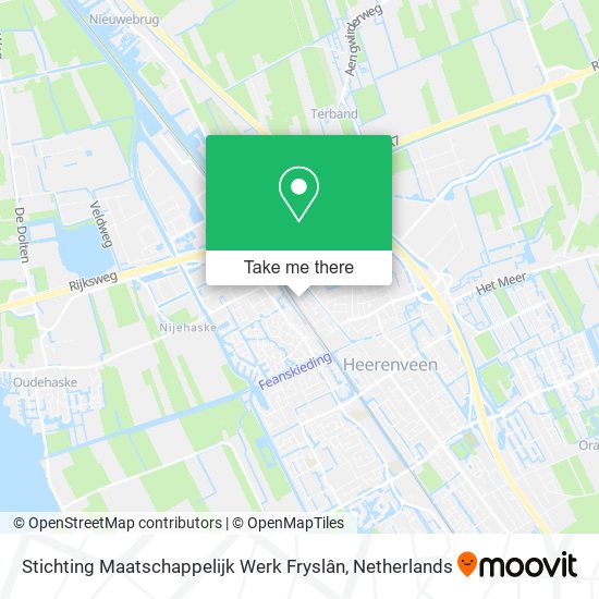 Stichting Maatschappelijk Werk Fryslân Karte