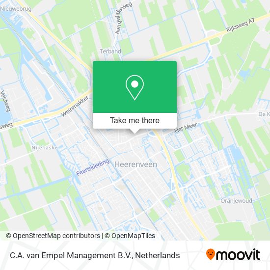 C.A. van Empel Management B.V. map