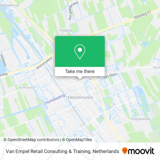 Van Empel Retail Consulting & Training Karte