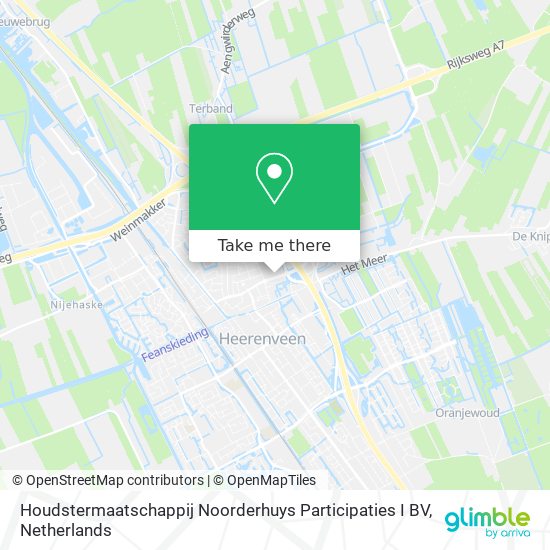 Houdstermaatschappij Noorderhuys Participaties I BV map