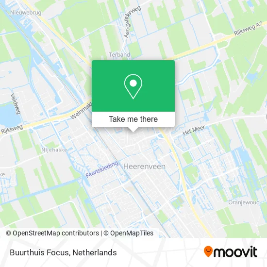 Buurthuis Focus map