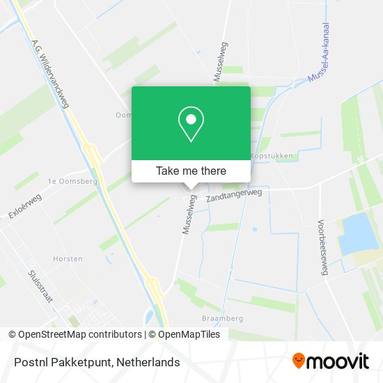 Postnl Pakketpunt Karte