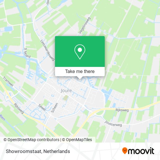 Showroomstaat map