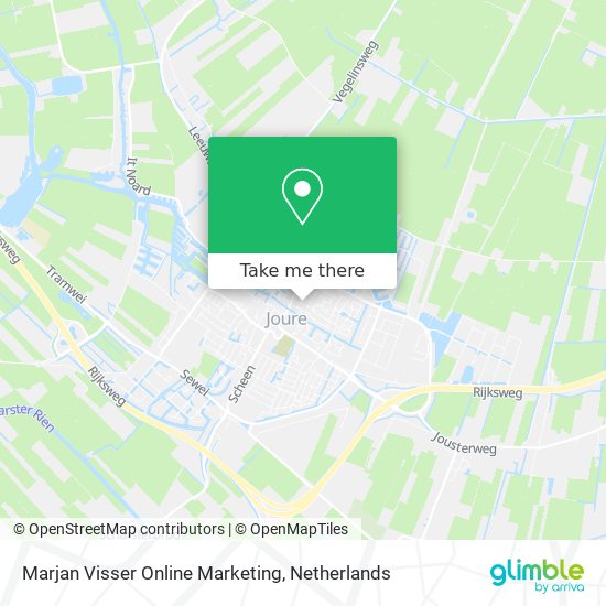 Marjan Visser Online Marketing Karte