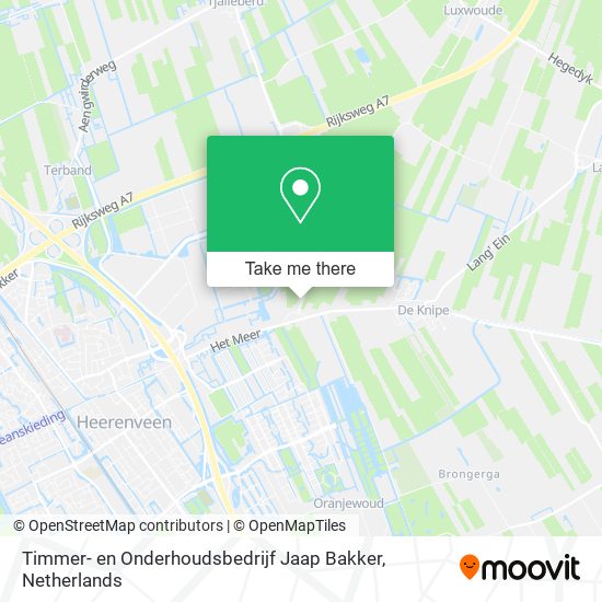 Timmer- en Onderhoudsbedrijf Jaap Bakker map