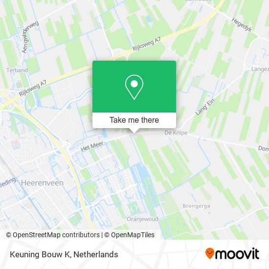 Keuning Bouw K map