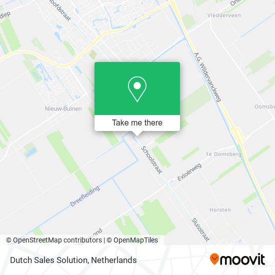 Dutch Sales Solution map