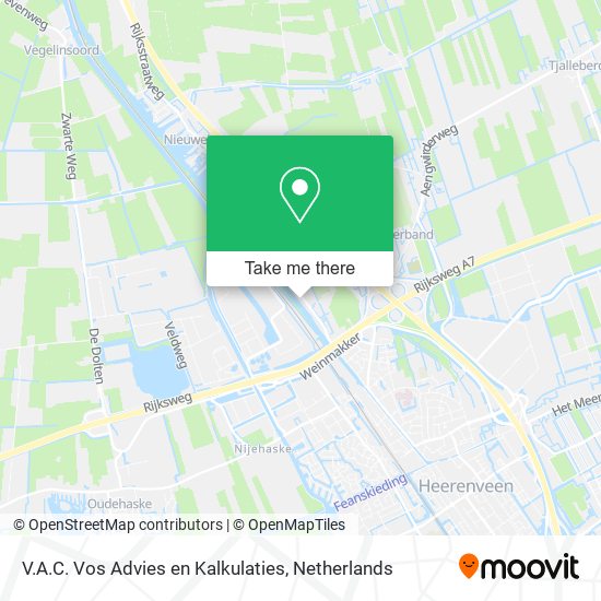 V.A.C. Vos Advies en Kalkulaties map