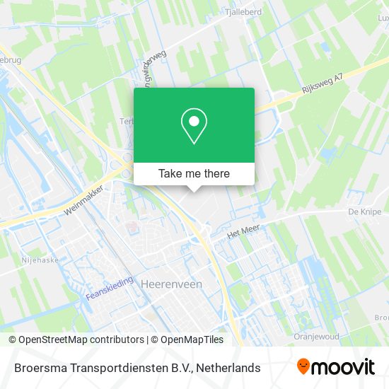 Broersma Transportdiensten B.V. map