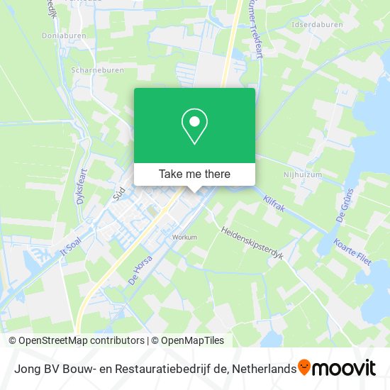 Jong BV Bouw- en Restauratiebedrijf de map