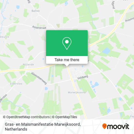 Gras- en Maïsmanifestatie Marwijksoord map