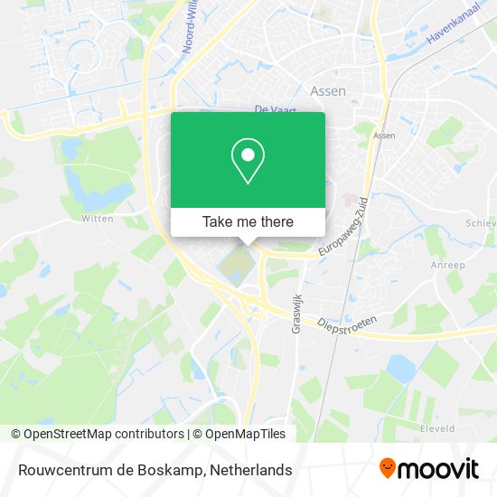 Rouwcentrum de Boskamp map