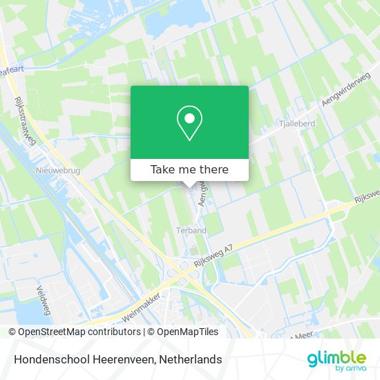 Hondenschool Heerenveen map