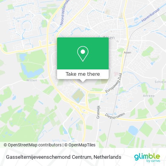 Gasselternijeveenschemond Centrum map