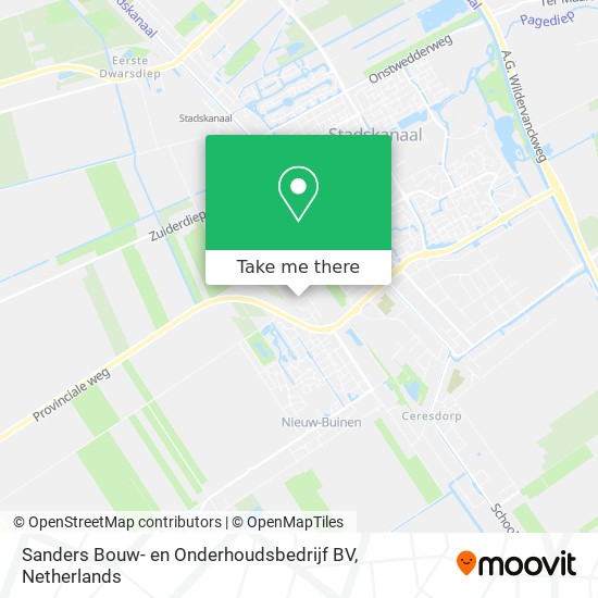 Sanders Bouw- en Onderhoudsbedrijf BV map