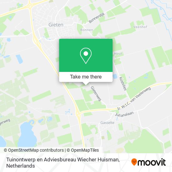 Tuinontwerp en Adviesbureau Wiecher Huisman map
