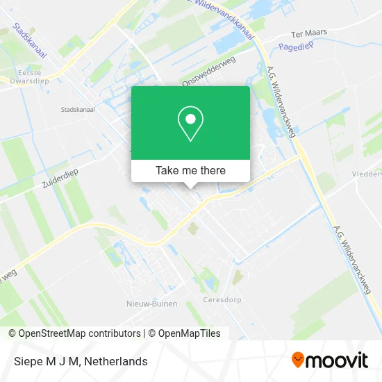 Siepe M J M map