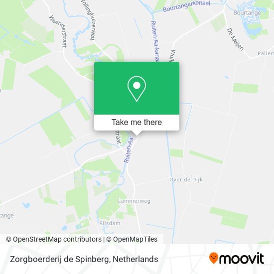 Zorgboerderij de Spinberg Karte