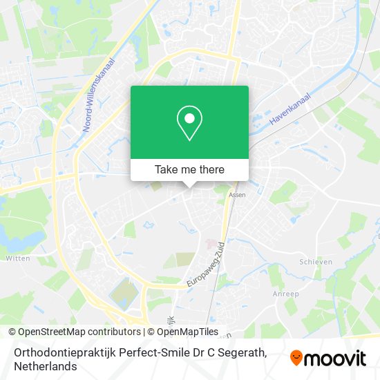 Orthodontiepraktijk Perfect-Smile Dr C Segerath map