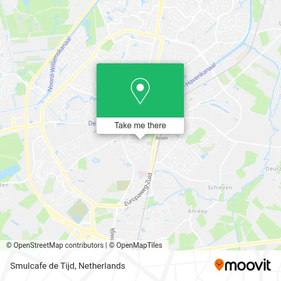 Smulcafe de Tijd map