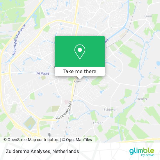 Zuidersma Analyses map