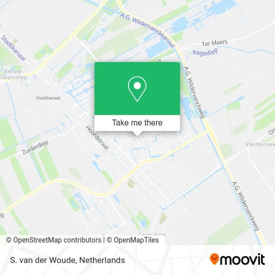 S. van der Woude map
