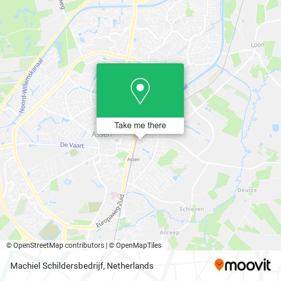 Machiel Schildersbedrijf map