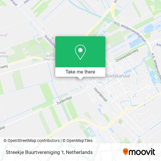 Streekje Buurtvereniging 't map