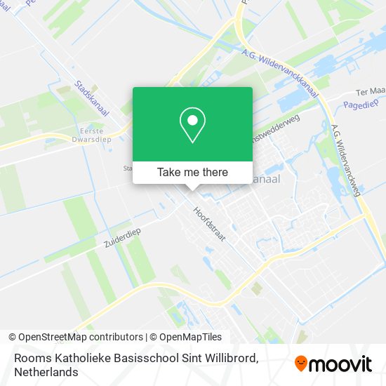 Rooms Katholieke Basisschool Sint Willibrord map