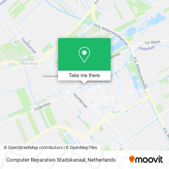 Computer Reparaties Stadskanaal Karte