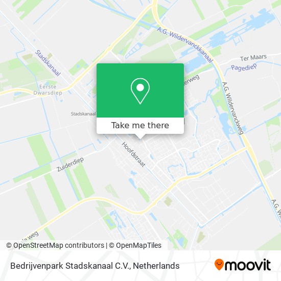 Bedrijvenpark Stadskanaal C.V. map