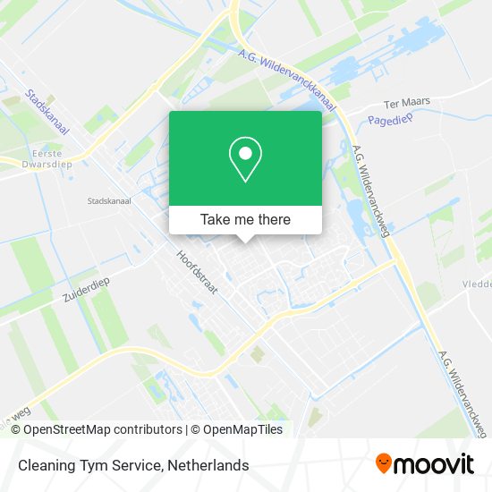 Cleaning Tym Service map