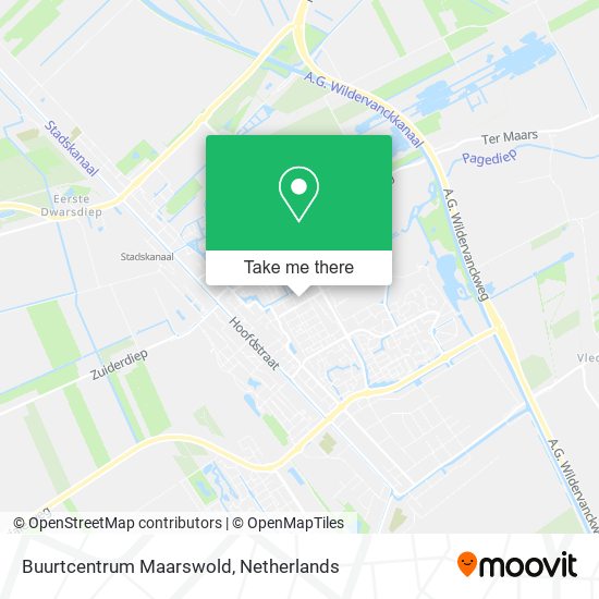 Buurtcentrum Maarswold Karte