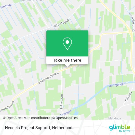 Hessels Project Support Karte