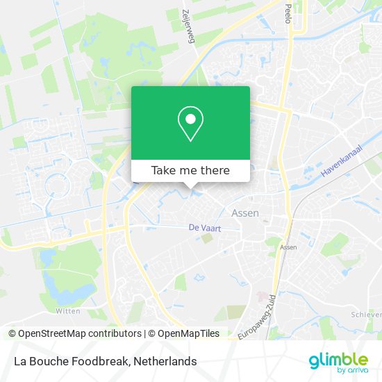 La Bouche Foodbreak Karte