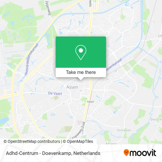 Adhd-Centrum - Doevenkamp map