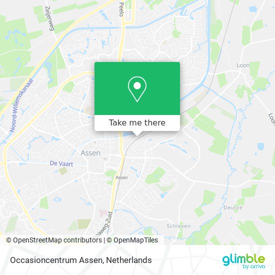 Occasioncentrum Assen Karte