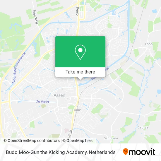 Budo Moo-Gun the Kicking Academy map