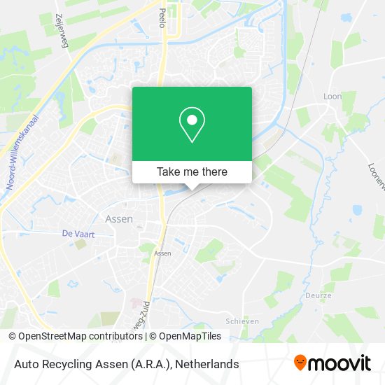 Auto Recycling Assen (A.R.A.) Karte