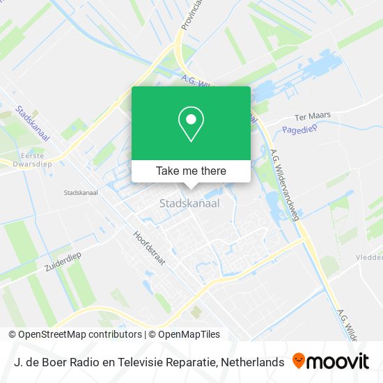 J. de Boer Radio en Televisie Reparatie map