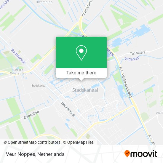 Veur Noppes map