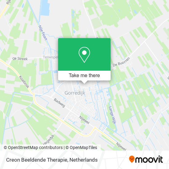 Creon Beeldende Therapie map