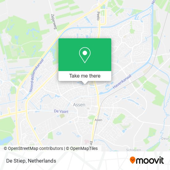 De Stiep map