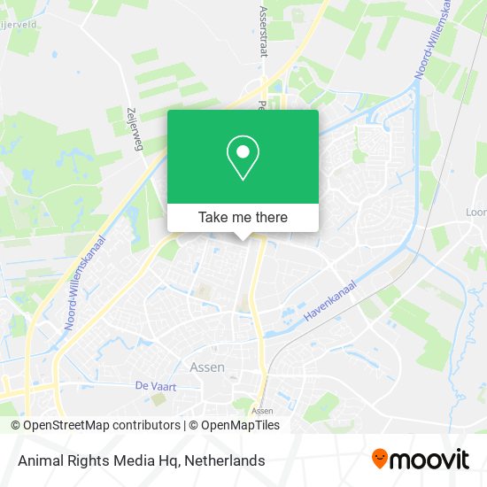 Animal Rights Media Hq map