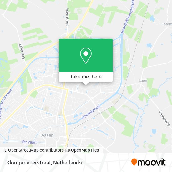 Klompmakerstraat Karte