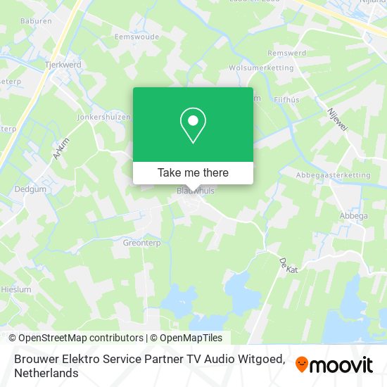 Brouwer Elektro Service Partner TV Audio Witgoed Karte