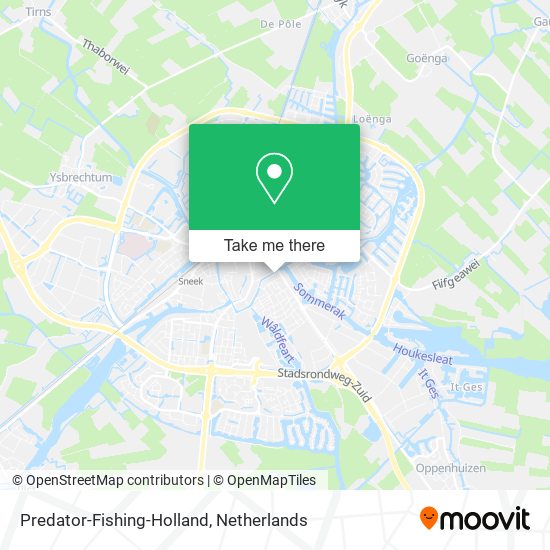 Predator-Fishing-Holland Karte