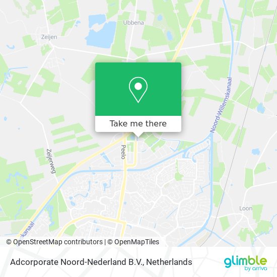 Adcorporate Noord-Nederland B.V. map