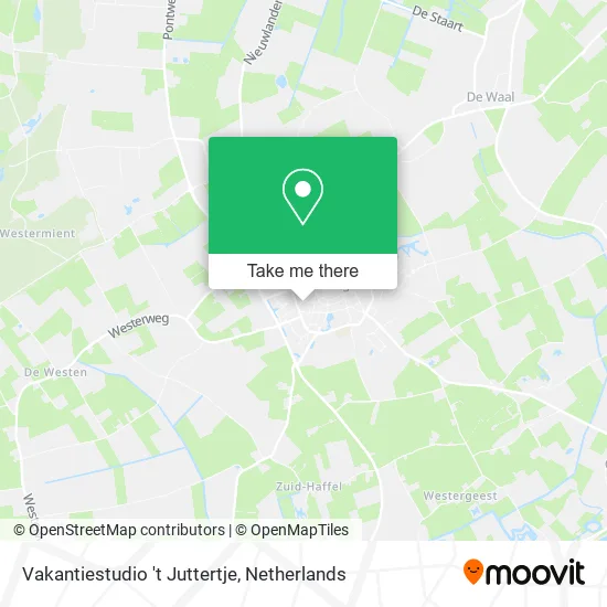 Vakantiestudio 't Juttertje map